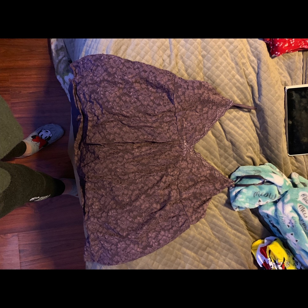 Purple Victoria’s Secret top